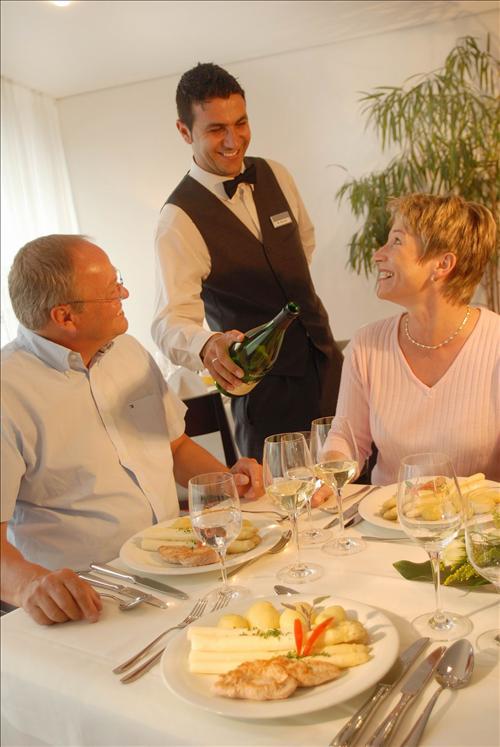 Landhotel Allgaeuer Hof Wolfegg Εστιατόριο φωτογραφία